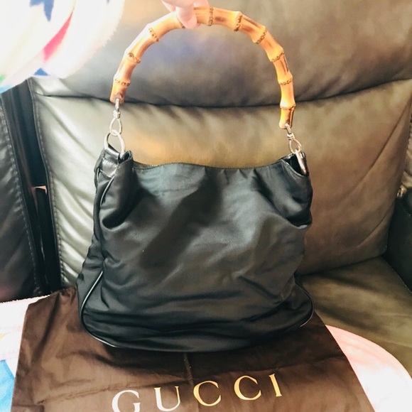 Gucci Handbags - Authentic Gucci Shoulder Bag. Bamboo Handle.